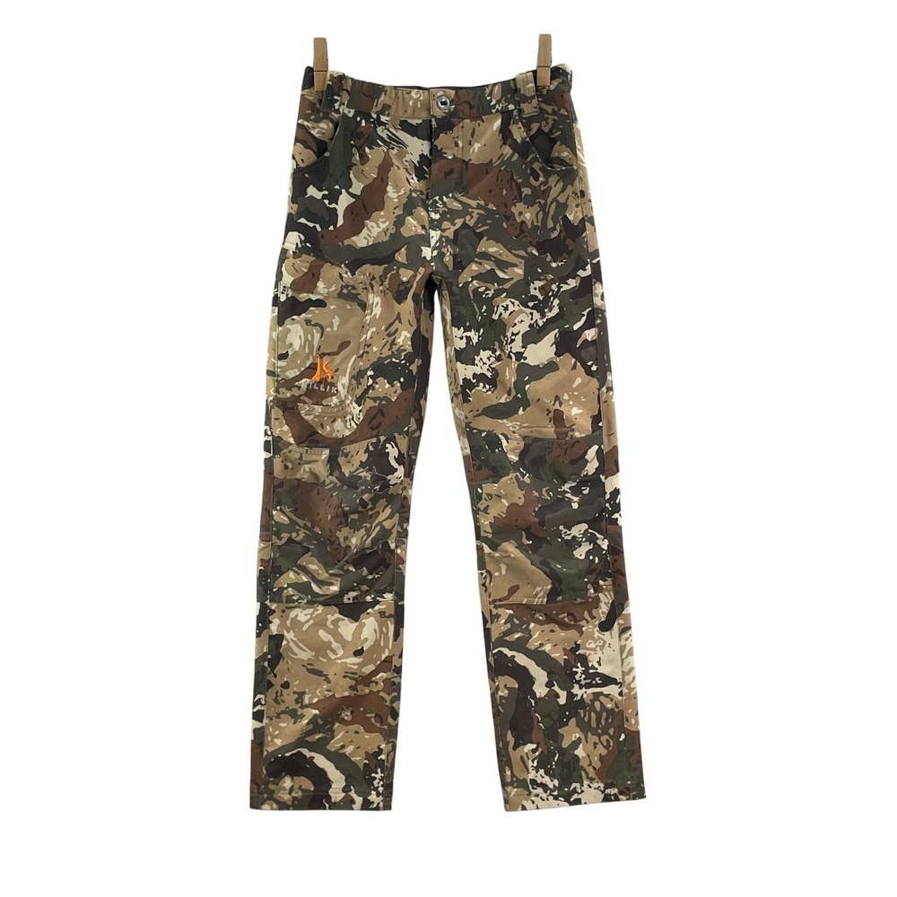 Killik Hunting Pants Youth Large Camo K-Series Cargo Outdoor Brown Camouflage